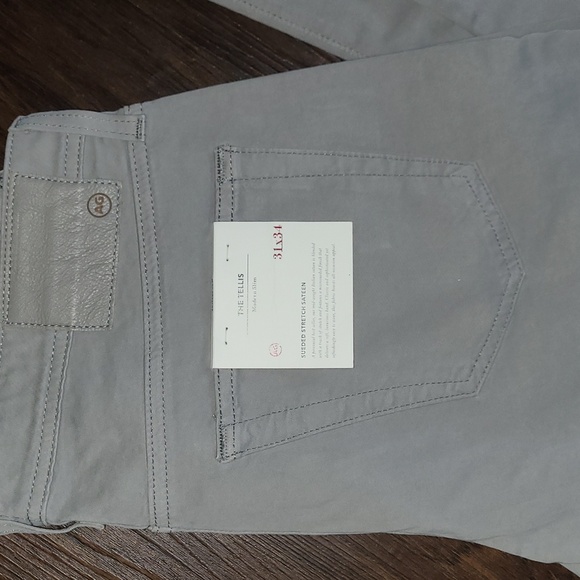 Adriano Goldschmied jeans size 31/34 color gray.  men's - Picture 3 of 13